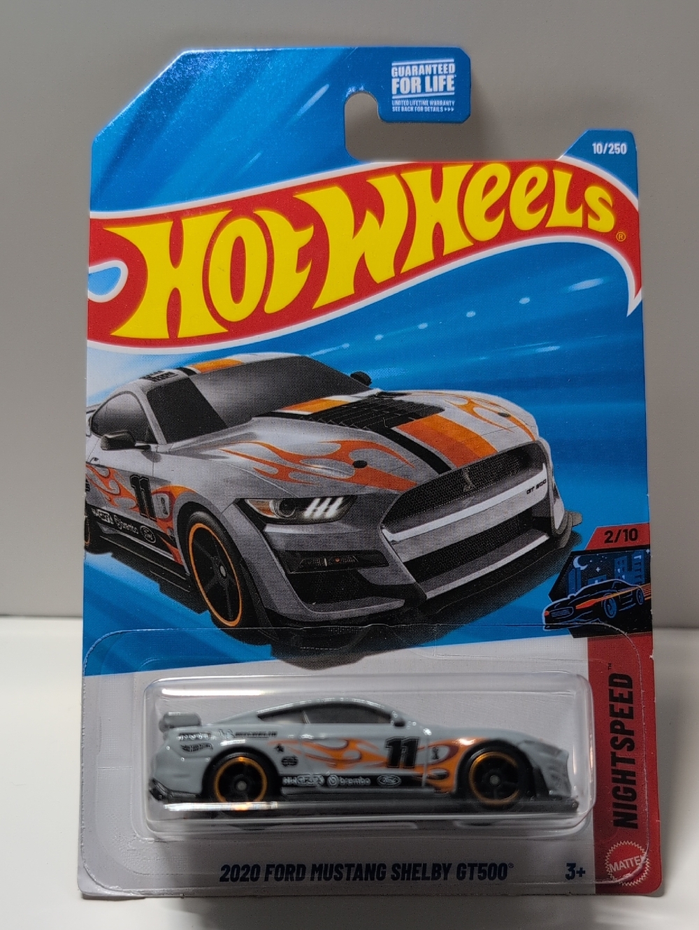 Hot Wheels 2020 Ford Mustang Shelby GT50 Speed Mattel NEW Ships Secure In Box
